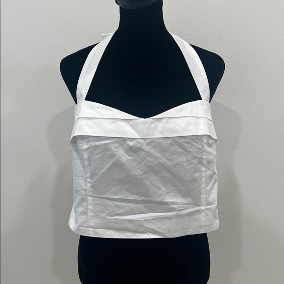 POSSE RUE HALTER TOP - Cream - Picture 4 of 12
